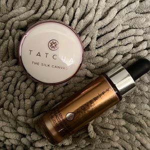TATCHA silk canvas + COVERFX